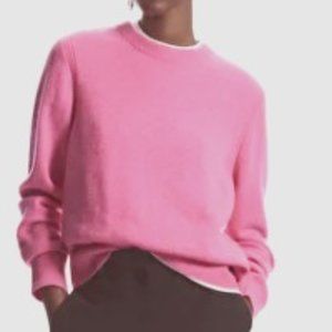 COS Peach Pink Crewneck Sweater